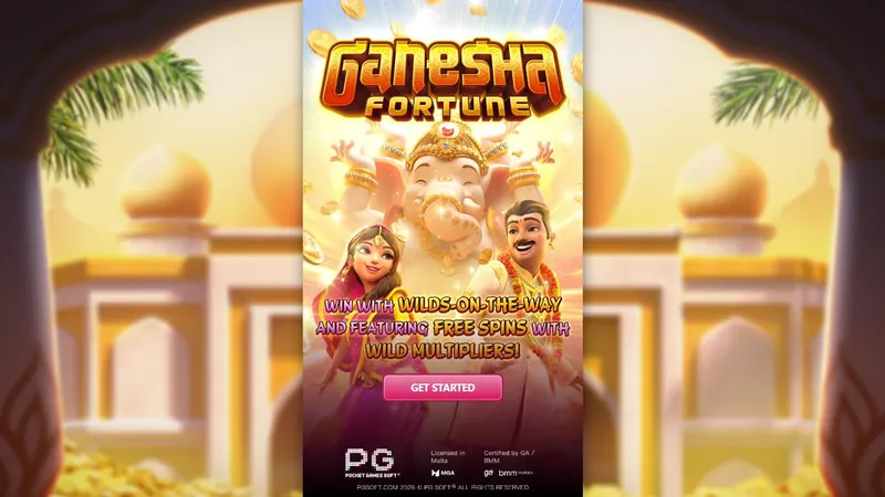 Ganesha Fortune slot by PG Soft – game screen