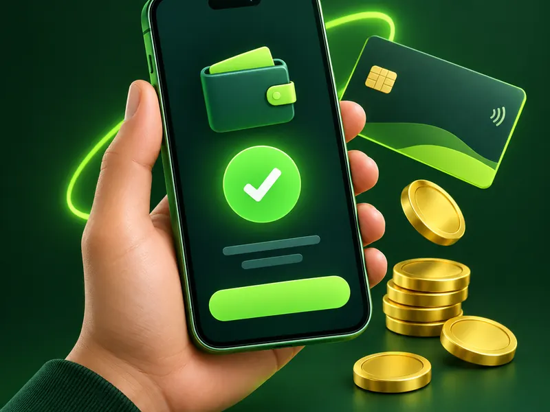 PKOK deposit with a mobile wallet – illustration